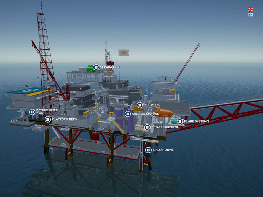 Android application Offshore Map screenshort