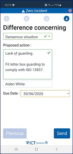 ZeroAccident Screen 2