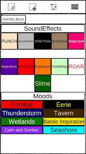 Android application AudioTiles LITE screenshort