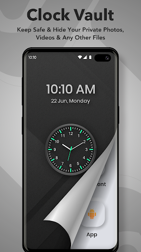 Clock Vault  Secret Photo Vid