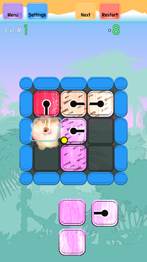 Wedge Lines Puzzle - Connect T