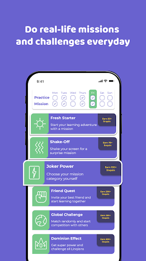 Screenshot of LinqiApp: Speak English Fast