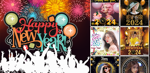 Android application New Year 2024 Photo Frames screenshort