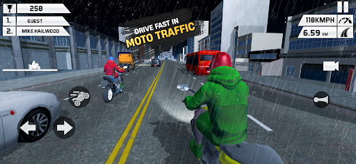 Moto Traffic Bike Racing Games Screen 3