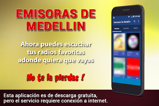 Android application Emisoras De Medellin Colombia screenshort