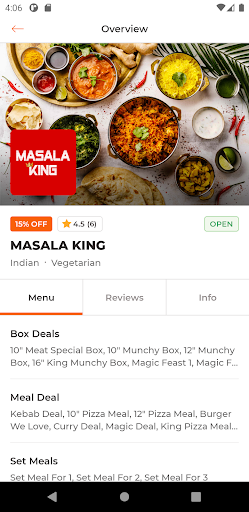 Android application Masala King ML3 screenshort
