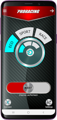 Android application ProRacing screenshort