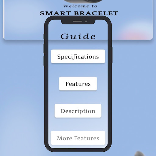 Smart Bracelet Fitpro | Guide Screen 3