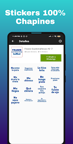 Captura de Pantalla 5 Guate Stickers | Stickers Chap android