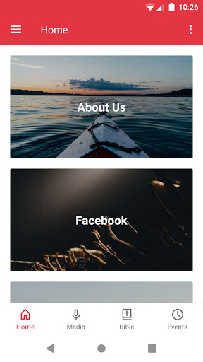 Android application We Are Connect Church screenshort