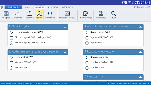 Studio System WEB Screen 2