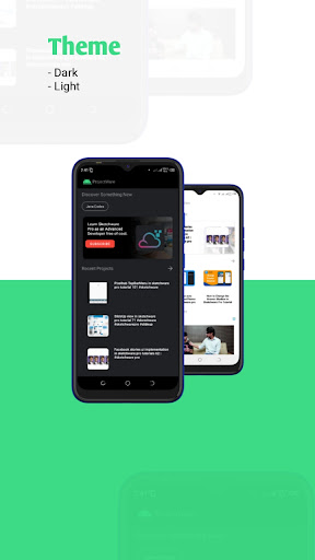 Android application ProjectWare screenshort