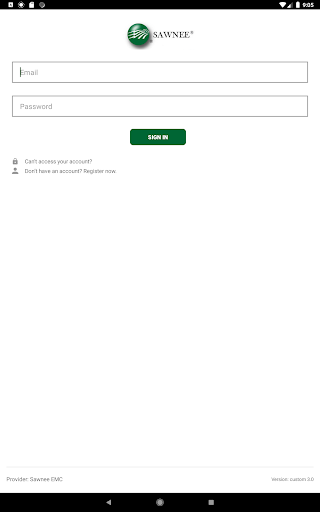 Screenshot of Sawnee EMC