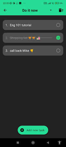 Priority Matrix Screen 3