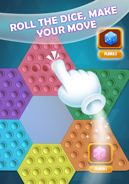 #2. pop it chess 3D - Dice Pop It (Android) By: Satisfying Games 3D Toys