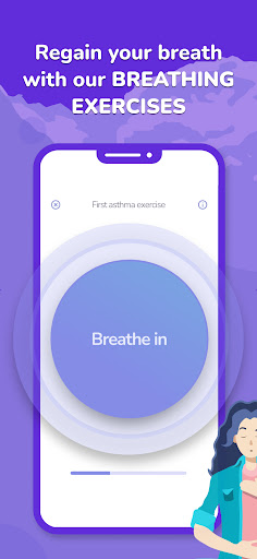 Airlyn, the asthma app Screen 2