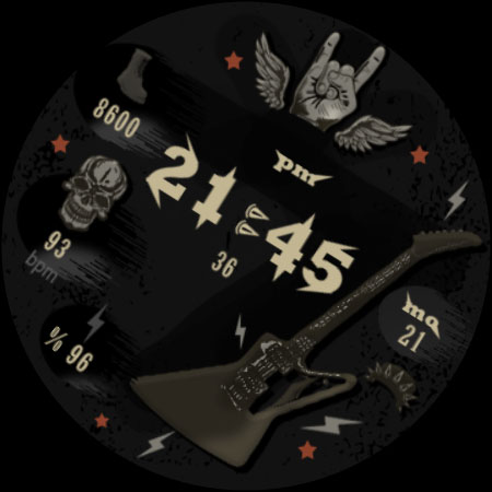 W-Design WOS066 - Watch Face Screen 2