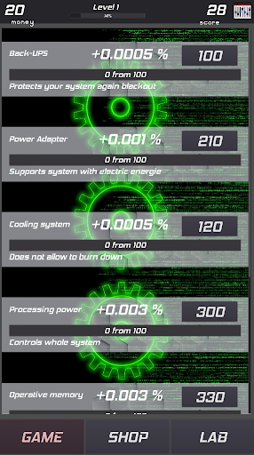 Idle Crypto Tycoon Game Screen 2