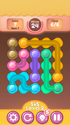 Candy Color Connect Grids - Screenshot 1