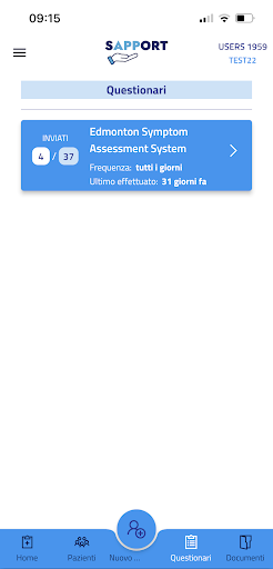 Progetto sAPPort - Medici Screen 2