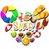 Summer Sticker Photo Editor icon