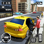 Cover Image of Download Modern Taxi Drive Parking 3D Game: Taxi Games 2021 1.1.10 APK