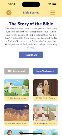 Catholic Bible Storybook Screen 3