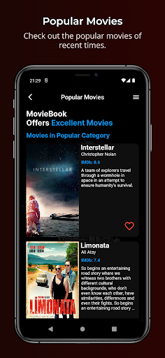 MovieBook - Find a Good Movie Screen 3