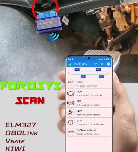 Android application FordSys Scan Pro screenshort