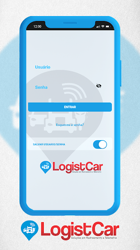 Android application LogistCar Rastreamento screenshort