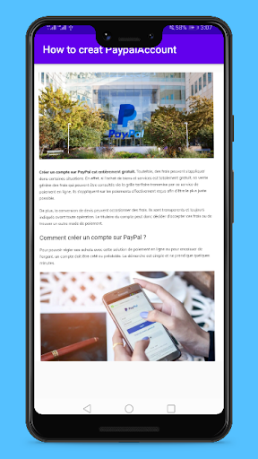 How to create  Account for  PayPal guide