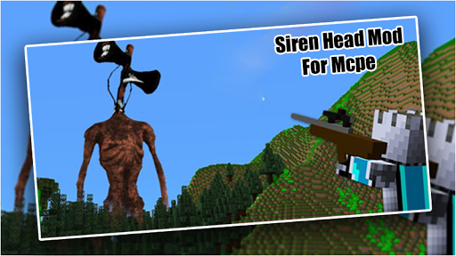 Siren Head Mod For Minecraft-siren head Maps