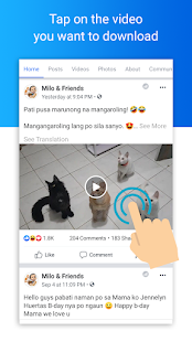 Загрузчик видео для FB Screenshot