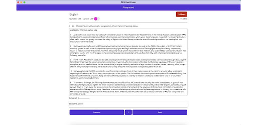 OES - Online Exam System