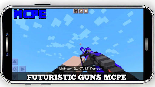 Futuristic Weapons Mods MCPE