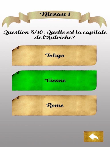 QUIZ des Capitales du Monde Screen 3