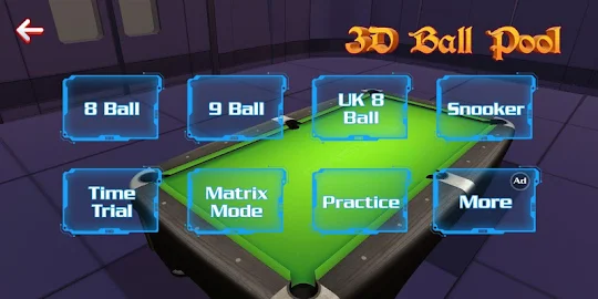 3D Real Pool - 8 Ball Pool - S