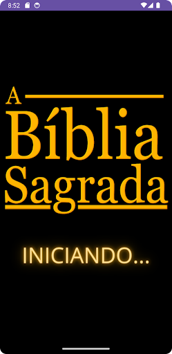 Android application Bíblia Sagrada screenshort