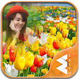 Sea of Flowers Photo Frames icon