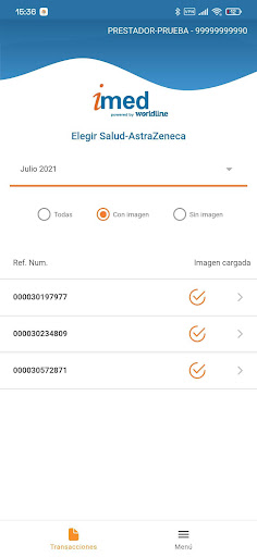 IMED Mobile Screen 3