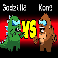Among Us Kong vs Godzilla Imposter Role Mod