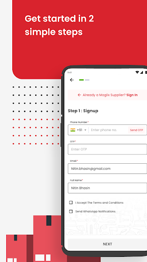 App preview