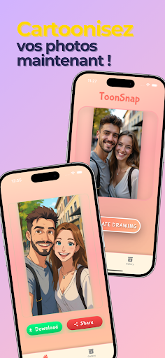 Aperçu de l'application