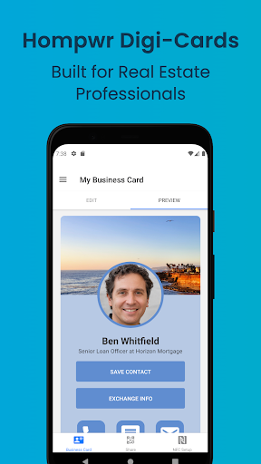 Android application Hompwr screenshort