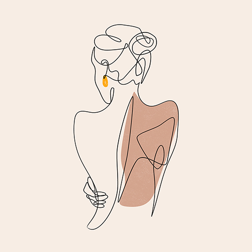 One Line Woman Body Wallpaper 1.0 Icon