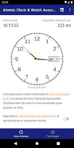 Captura de Pantalla 1 Atomic Clock & Watch Accuracy android