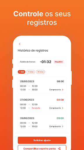 Ponto QSTI - Controle de ponto Screen 3