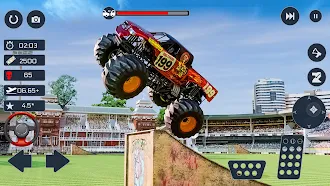 Game screenshot Monster Truck: Stunt Mega Ramp mod apk