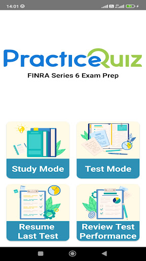 Android application FINRA Series 6 Exam Prep screenshort