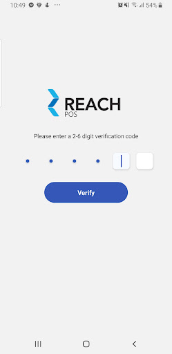 Android application iReach Stock Take screenshort